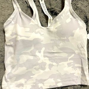 Lululemon Align Tank - NWT Incognito Jacquard Camo Alpine White Starlight